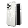 Speck Gemshell + MagSafe - Coque pour iPhone 14 Pro Max avec MICROBAN à moitié (Clair)