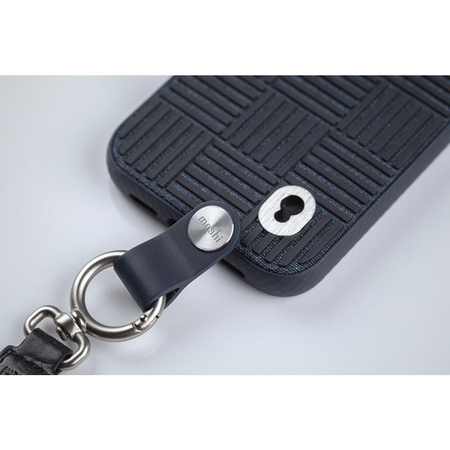 Moshi Altra - Etui z odpinaną smyczką iPhone 13 (antybakteryjne NanoShield™) (Sahara Beige)
