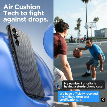 Spigen Liquid Air - pouzdro pro Samsung Galaxy A54 5G (Czarny)
