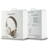 Guess 4G Triangle Round Shape - ENC Bluetooth wireless in-ear headphones (white)