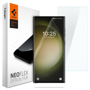 Spigen Neo Flex - Samsung Galaxy S23 Ultra Ochranná fólie 2 ks (průhledná)