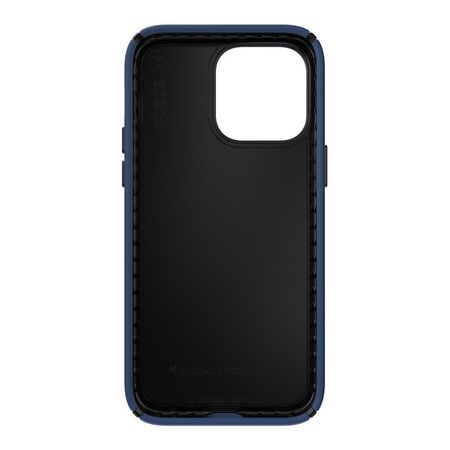 Speck Presidio2 Pro - Antibacterial iPhone 14 Pro Max Case (Coastal Blue / Black / White)