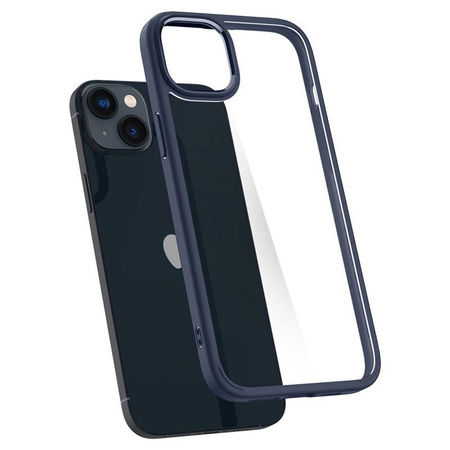 Spigen Ultra Hybrid - Coque pour iPhone 14 Plus (Bleu marine)