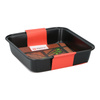 Alpina – Quadratische Backform mit Antihaftbeschichtung, 23 x 22 x 5 cm