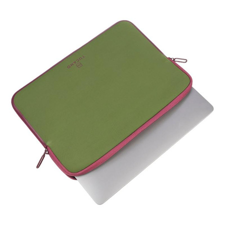 TUCANO Elements 2 - Housse pour MacBook Air 13" (M4/M3/M2/M1/2025-2018) / Pro 13" (vert)