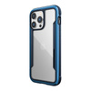 X-Doria Raptic Shield - Coque aluminium iPhone 14 Pro Max (Testé en chute 3m) (Bleu Marine)