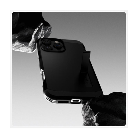 Spigen Tough Armor MagSafe - tok iPhone 16 Pro készülékhez (fekete)