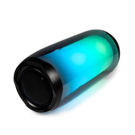 WEKOME D31 - Drahtloser Bluetooth V5.0 LED-Lautsprecher (Schwarz)