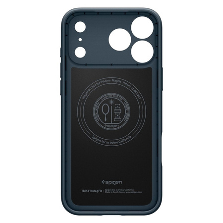 ETUI DO IPHONE 17 PRO MAX do MAGSAFE SPIGEN FIT ORYGINALNE GRANATOWE CASE
