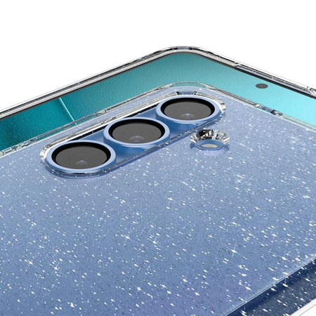 Spigen Liquid Crystal Glitter - Etui pour Samsung Galaxy S25+ (Transparent)
