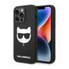 Karl Lagerfeld Choupette Head MagSafe Silicone - Etui iPhone 14 Pro (czarny)