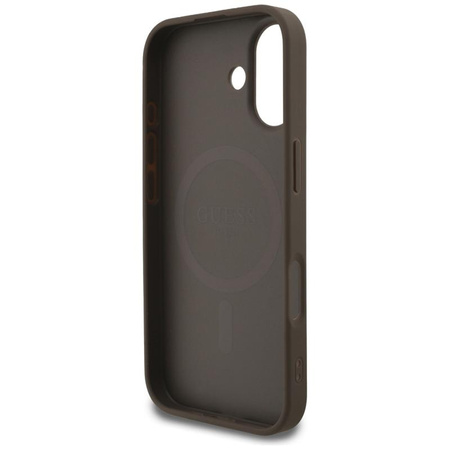 ETUI MAGSAFE GUESS DO IPHONE 17 BRĄZOWE CASE MAGNETYCZNE ELEGANCKIE