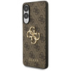 Guess Big 4G Classic Logo - Etui pour Samsung Galaxy S25 Edge (marron)