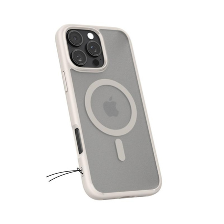 Spigen Ultra Hybrid MagSafe - Coque pour iPhone 16 Pro Max (Frost Natural Titanium)