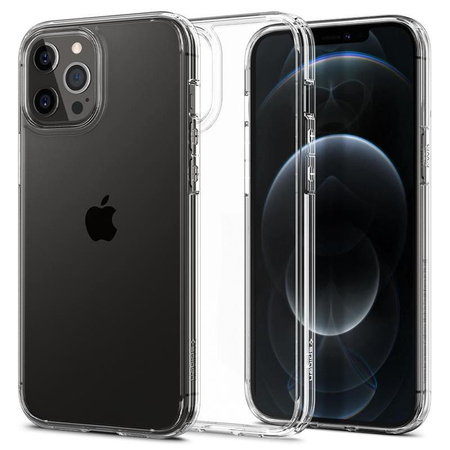 Spigen Ultra Hybrid - Coque pour iPhone 12 / iPhone 12 Pro (Transparent)