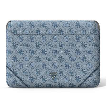 Guess 4G Uptown Triangle Logo Sleeve - pouzdro na 16" notebook (modré)