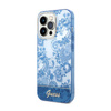 Guess Porzellan Kollektion - iPhone 14 Pro Max Tasche (blau)