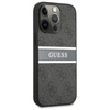 Guess 4G Printed Stripe - iPhone 13 Pro Max Case (gray)