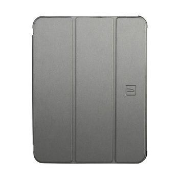 Tucano Satin Case - Case for iPad 10.9" (2022) w/Magnet & Stand up with Apple Pencil holder (grey)