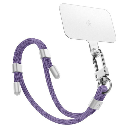 Spigen Universal Strap Set Crossbody & Wrist - Bandoulière + dragonne pour téléphone portable (Deep Purple)