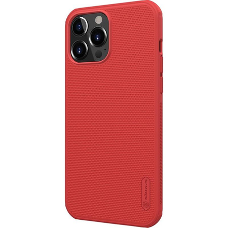 Nillkin Super Frosted Shield Pro - Pouzdro pro Apple iPhone 13 Pro Max (Červené)