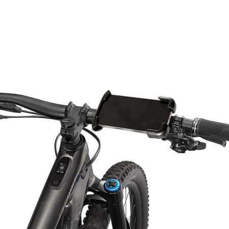 Crong Bikeclip Enduro - Supporto per telefono da bici (nero)
