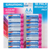 Grundig - Jeu de piles alcalines AA / LR6 1,5V 18 pcs.