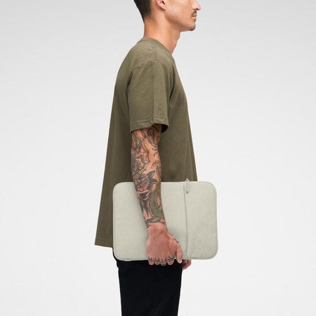 Incase Crosstown Sleeve Woolenex-szel - MacBook Pro 14" (M4/M3/M2/M1/2024-2021) zsebes borító (Limestone)