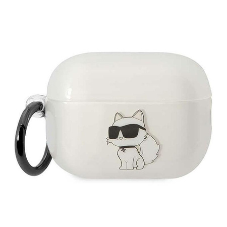 Karl Lagerfeld NFT Ikonik Choupette Kopf - AirPods Pro 2 Gehäuse (Transparent)