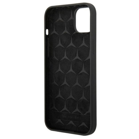 Mercedes Silicone Line - Hülle für iPhone 14 Plus (Schwarz)