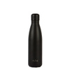 PURO ICON - Thermosflasche aus Edelstahl 500 ml (schwarz) (Pulverbeschichtung)