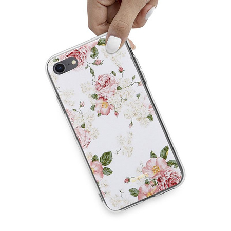 Kryt Crong Flower – kryt pro iPhone SE (2022/2020) / 8 / 7 (vzor 02)