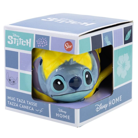 Disney Stitch Pineapple – Kubek ceramiczny 3D (325 ml, prezentowy, licencjonowany)