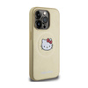 Hello Kitty Leather Kitty Head MagSafe - iPhone 13 Pro Max Case (Gold)