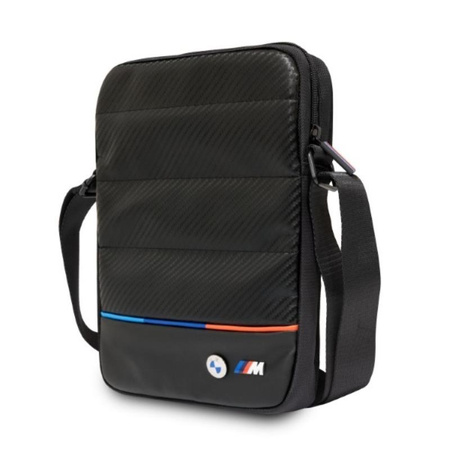 BMW Carbon&Nylon Tricolor - brašna na 10" tablet (černá)