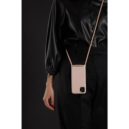 PURO ICON Cross Body - iPhone 11 Case (Sand Pink)