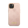 Guess Peony Logo Plate MagSafe - Etui iPhone 13 (różowy)