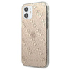Guess 4G Glitter - pouzdro pro iPhone 12 Mini (zlaté)