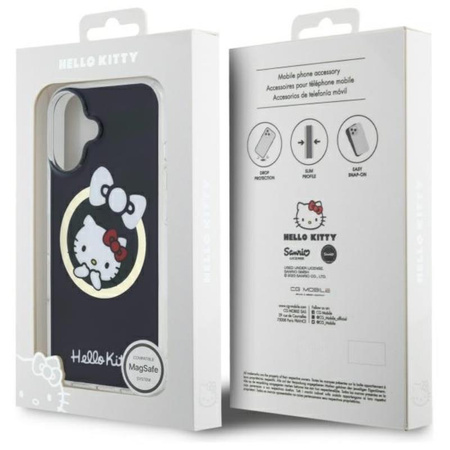 Hello Kitty IML Fun Bow MagSafe - Case for iPhone 16 (black)