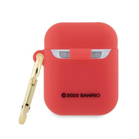 Hello Kitty Silicone 3D Kitty Head - Hülle für AirPods 1/2 gen (fuchsia)