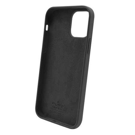PURO ICON Cover - Coque pour iPhone 13 Pro avec protection antimicrobienne (noir)