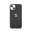 Karl Lagerfeld IML Ikonik MagSafe - Coque pour iPhone 15 Plus (noir)