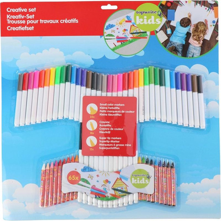 Topwrite - Large drawing set of 65 pieces