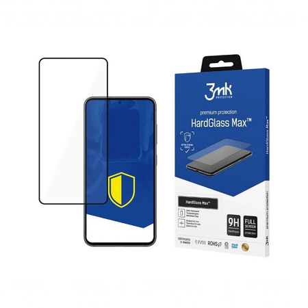 3mk HardGlass Max - gehärtetes Glas für Samsung Galaxy A55 5G (Schwarz)