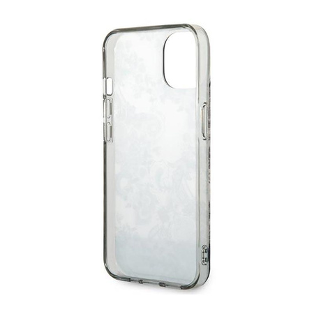 Guess Porcelain Collection - Coque iPhone 14 (gris)