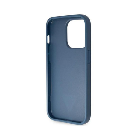 Guess Crossbody 4G Metal Logo - iPhone 15 Pro Case (blue)