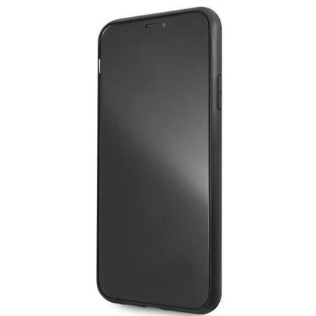 Karl Lagerfeld Iconic Karl dombornyomott Fullbody - iPhone 11 Pro Max tok (fekete)