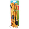 Leash 150 cm + collar 45 cm (yellow)