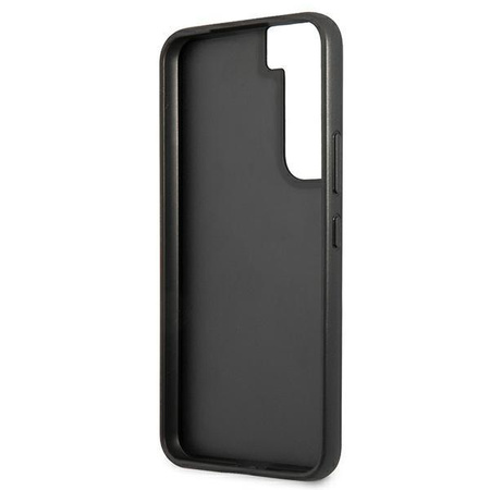 Guess 4G Big Metal Logo - Etui Samsung Galaxy S22 (szary)