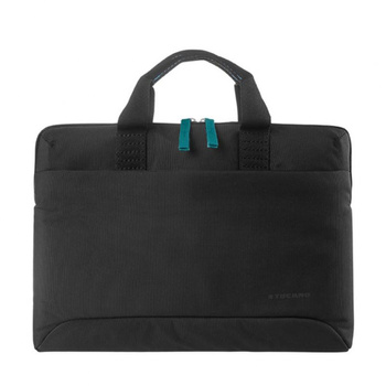 Tucano Smilza Super Slim táska - MacBook Pro 14" / Air 15" / Pro 13" /Air / Notebook 14" / 13" táska (fekete)